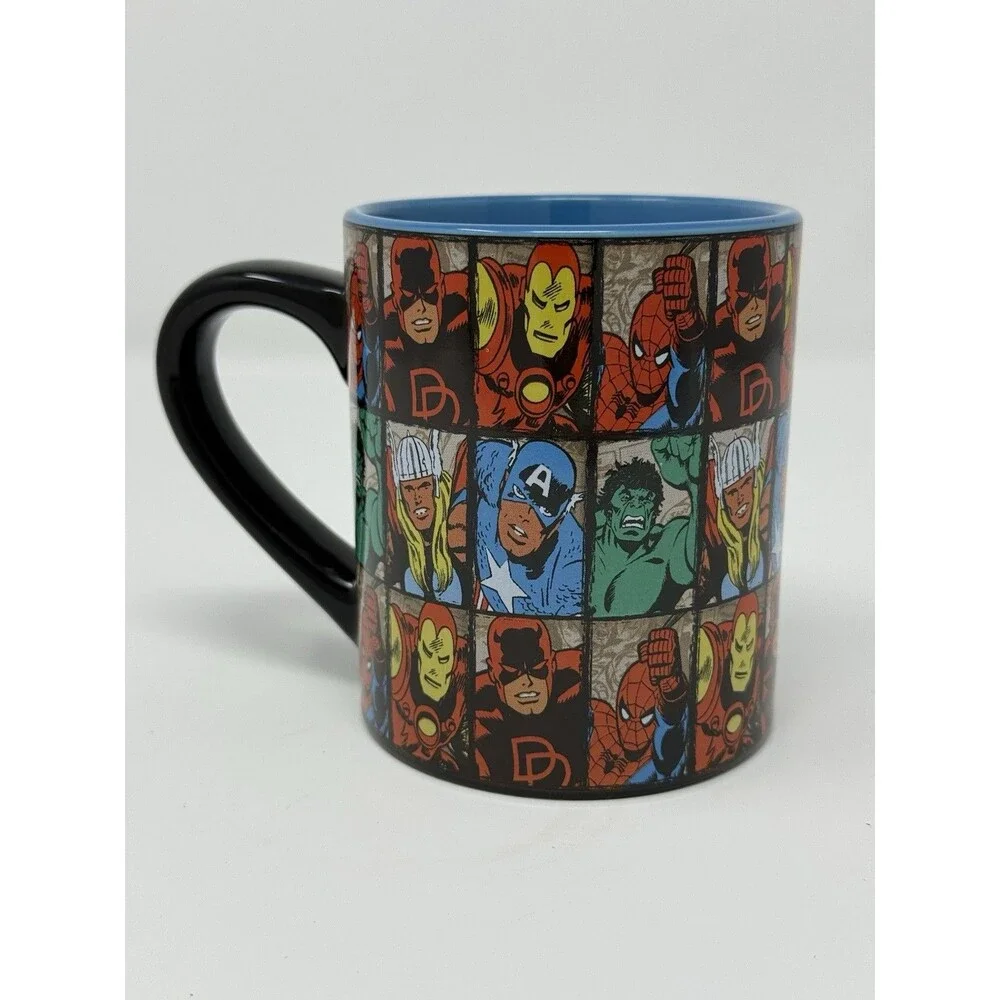 Marvel Comics Character Collage 14oz Ceramic Mug Microwave Safe